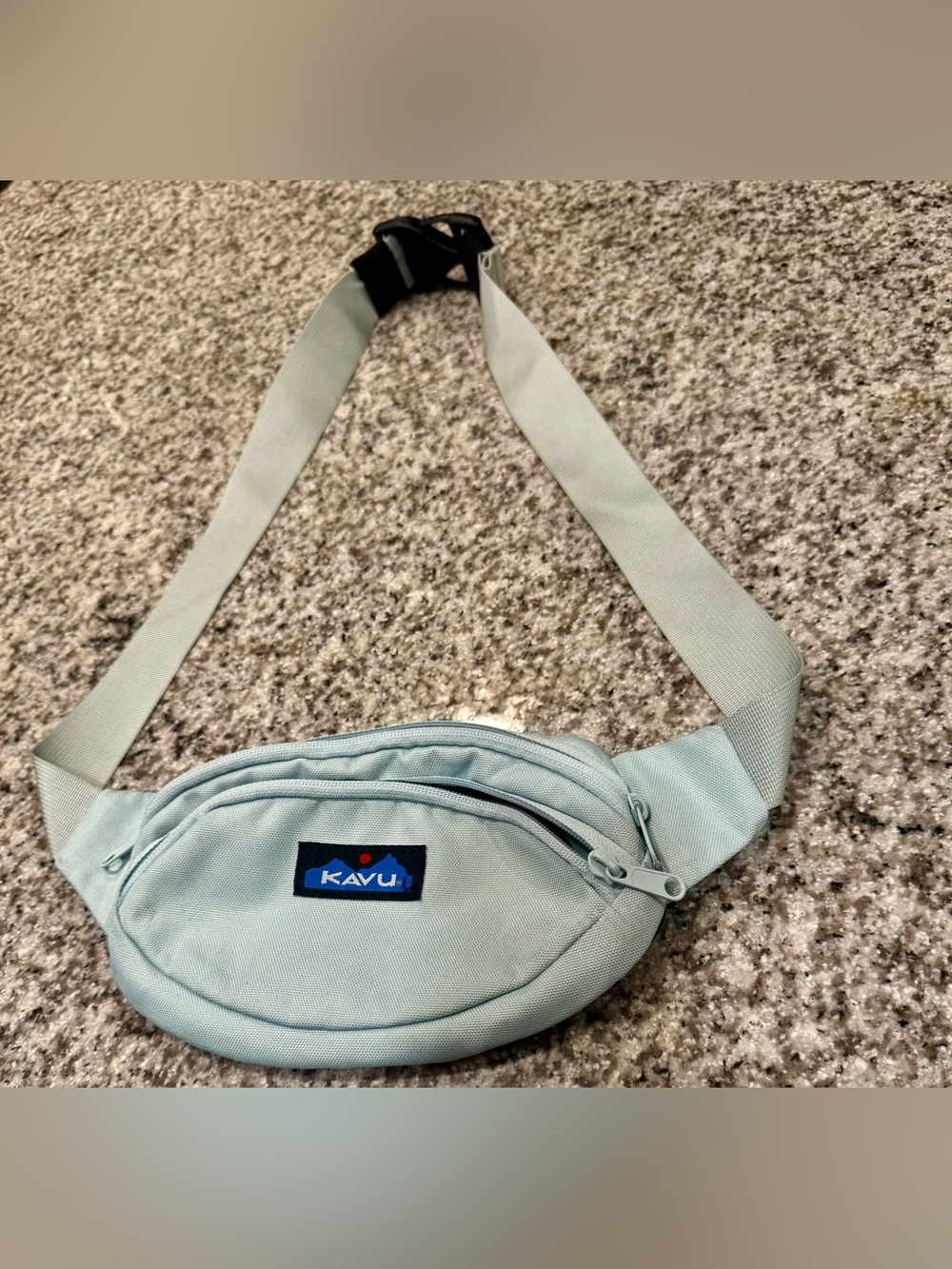 KAVU Pale Blue Sling Waist Pack